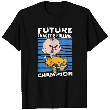 Discover Tractor driving Future Tractor Pulling Champion Youth Tractor Pulling T-Shirts