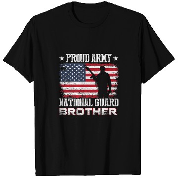 Discover Proud armys National Guard Brother U S Military Gift T-Shirts