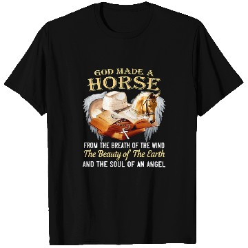 Discover Christian made a horse from the breath of the wind Christ T-Shirts