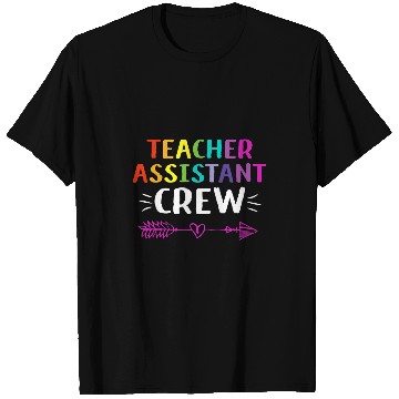 Discover Teacher Assistant Crew First Day Of School Teacher T-Shirts