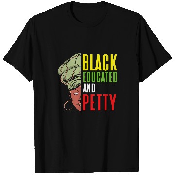 Discover Black Educated Bougie And Pretty African American Pride Gift 3 T-Shirts