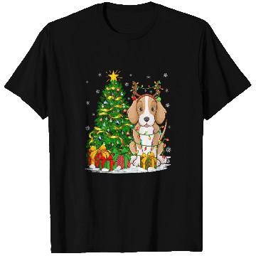Discover Foxhound Dog Lover Matching xmass Lighting Foxhound Christmas T-Shirts