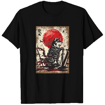 Discover Dog Shiba Inu Ninja Samurai Commander Battlefields T-Shirts
