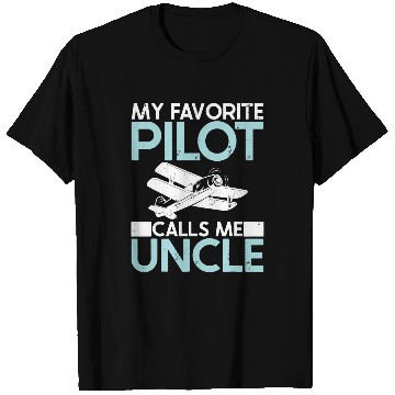 Discover Pilot Job Funny Pilot Airplane Design Cool Aviation Pilot Uncle T-Shirts