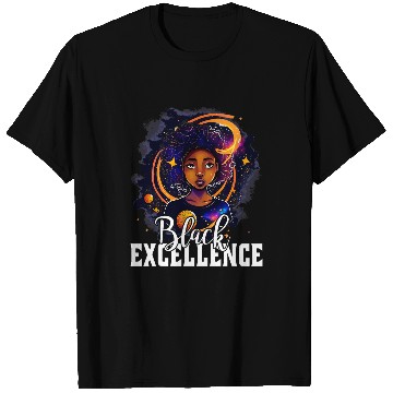 Discover Black Excellence African Pride Black History Month 4 T-Shirts