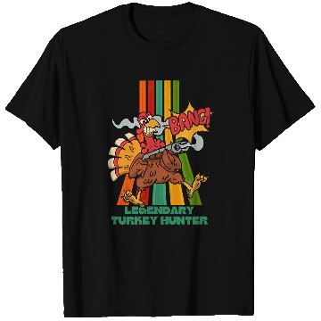 Discover Legendary Turkey Hunter Fun Turkey Hunting Apparel T-Shirts