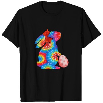 Discover Rabbits Easter Day Party Bunny Rabbit Palm Sunday Tie Dye Style T-Shirts