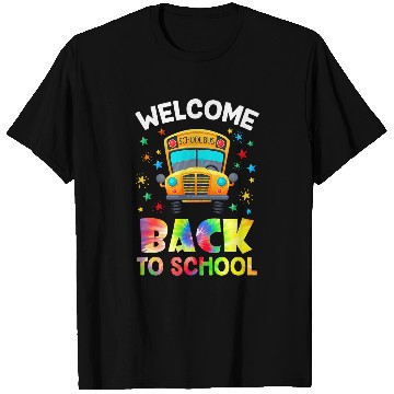 Discover Welcome Back To School Funny Outfit School Bus Driver T-Shirts
