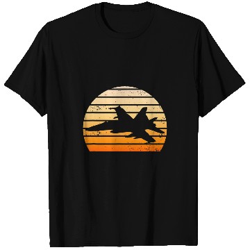 Discover Retro vintages Pilot Fighter Jet 3 T-Shirts