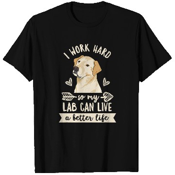 Discover Labrador Lab Dog Design for a Yellow Lab Owner T-Shirts