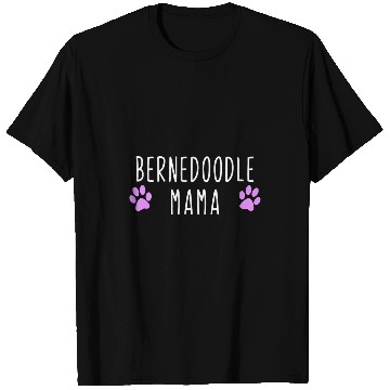 Discover Bernedoodle Mama Funny Dog Lover Gift Christmas T-Shirts