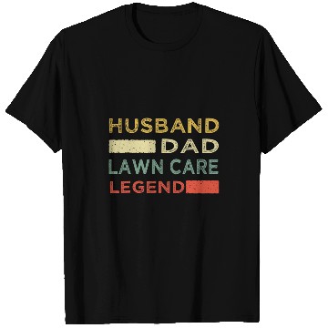 Discover Funny Mens Mowing Husband Dad Lawn Care Legend Yard Work 3 T-Shirts