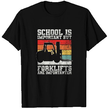 Discover Forklifts Forklift Driver Forklift Operator T-Shirts
