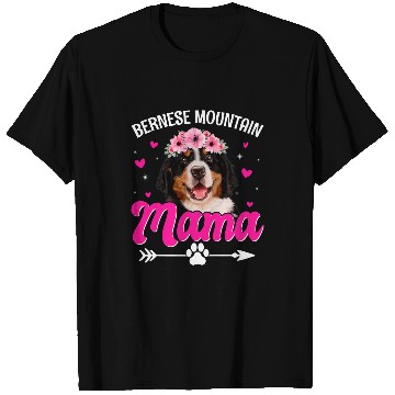 Discover Cute Bernese Mountain Mama Dog Mom Mommy Mothers Day T-Shirts