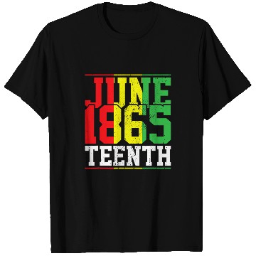 Discover Black History Juneteenth 1865 African American 1 T-Shirts