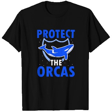 Discover Whales Protect The Orcas Sea Orca Whale T-Shirts