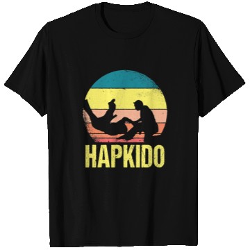 Discover Retro Hapkido Silhouette Korean Martial Art Lover T-Shirts