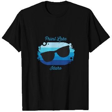 Discover Priest Lake Idaho Souvenir Graphic T-Shirts