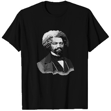 Discover Frederick Douglass lifelike illustration T-Shirts