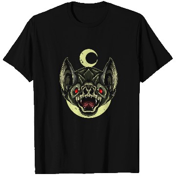 Discover Vampire Bat Gothic Halloween Creepy Bat Lovers Darkness 231 T-Shirts