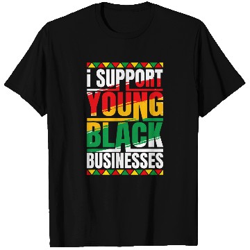 Discover Black Business Owner Black Entrepreneur Black History Month T-Shirts