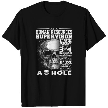 Discover HUMAN RESOURCES SUPERVISOR Job Title Funny T-Shirts