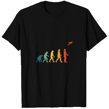 Discover Modellflieger Evolution Modellbauer Modellflugzeug T-Shirts