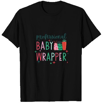Discover Professional Baby Wrapper Labor Delivery nurses Christmas 2 T-Shirts