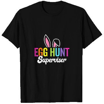 Discover Egg hunt supervisor matching easter rabbit ears egg hunter T-Shirts
