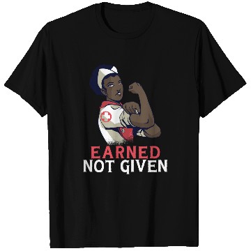 Discover Earned Not Given Funny RN Registered nurses 1 T-Shirts