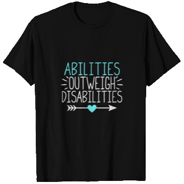 Discover Abilities Outweigh Disabilities Special Education Teacher 6 T-Shirts