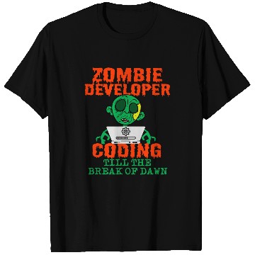 Discover Halloween Programmer Coder Software Web Developer Coding 1 T-Shirts