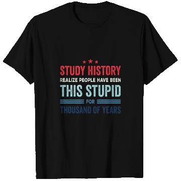 Discover Study History Buff Humor School Student Gift 1 T-Shirts