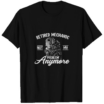 Discover Working vehicle fixing car automobile repairman engineer 6 T-Shirts