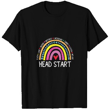 Discover Back to School Head Start Squad homesschool Headstart Teacher 2 T-Shirts