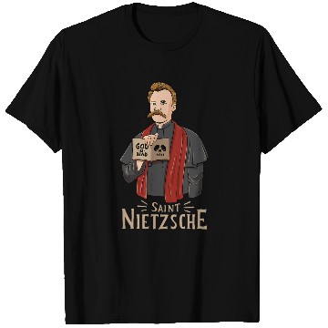 Discover Saint Nietzsche Design for a Philosophy Student 1 T-Shirts