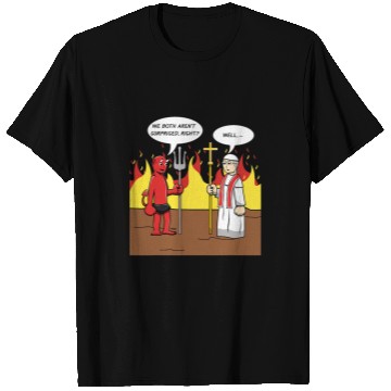 Discover Funny Catholic for Pope Skeptics T-Shirts