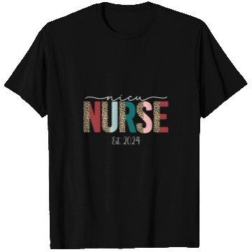 Discover Nicu nurses Est 2024 Graduation Graduate Nursing Student T-Shirts