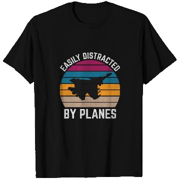 Discover Plane Airplane Aircraft Aviation Enthusiast Lover Pilot T-Shirts