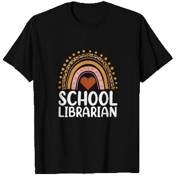 Discover 1st Day Of School Librarian  School Leopard Rainbow 9 T-Shirts