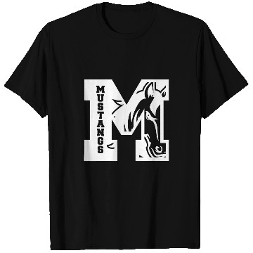 Discover Mustangs Teacher Student School Sports Fan Team Spirit 2 T-Shirts