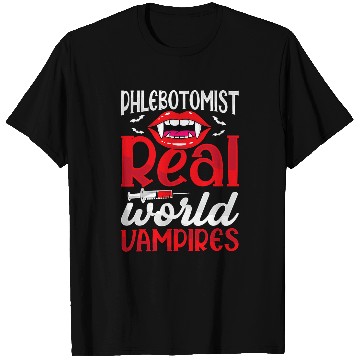 Discover Vampire Blood Draw Funny Phlebotomy Technician Phlebotomist T-Shirts