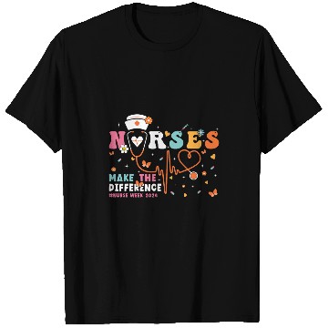 Discover nurses Week 2024  nursess Make The Difference T-Shirts