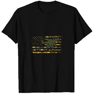 Discover Drone Pilot Camo Drone Operator American Flag Drone T-Shirts
