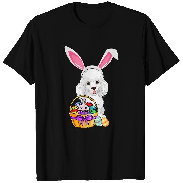 Discover Poodles Easter Egg Funny Poodle Easter Poodle dog T-Shirts