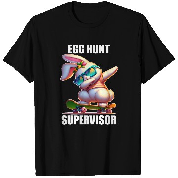 Discover Egg Hunt Supervisor Easter Egg Hunting Party Funny Mom Dad 3 T-Shirts