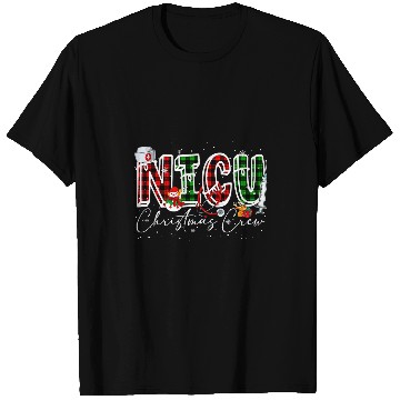 Discover Nicu Christmas Crew Costume Red Colour nurses Tools Proud Job T-Shirts