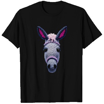 Discover Donkey made of wool design T-Shirts
