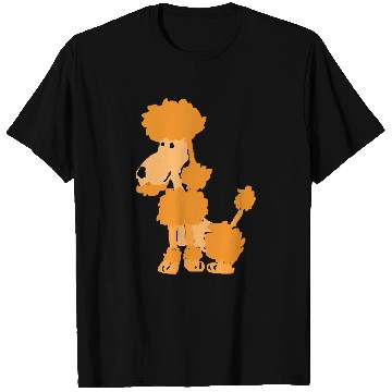 Discover Poodles Smileteespetsa Cute Apricot Miniature Poodle Dog Cartoon 320 Poodle dog T-Shirts