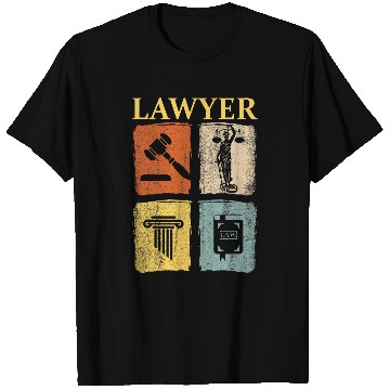 Discover Lawyer Law School Graduation Student Litigator Attorney 3 T-Shirts